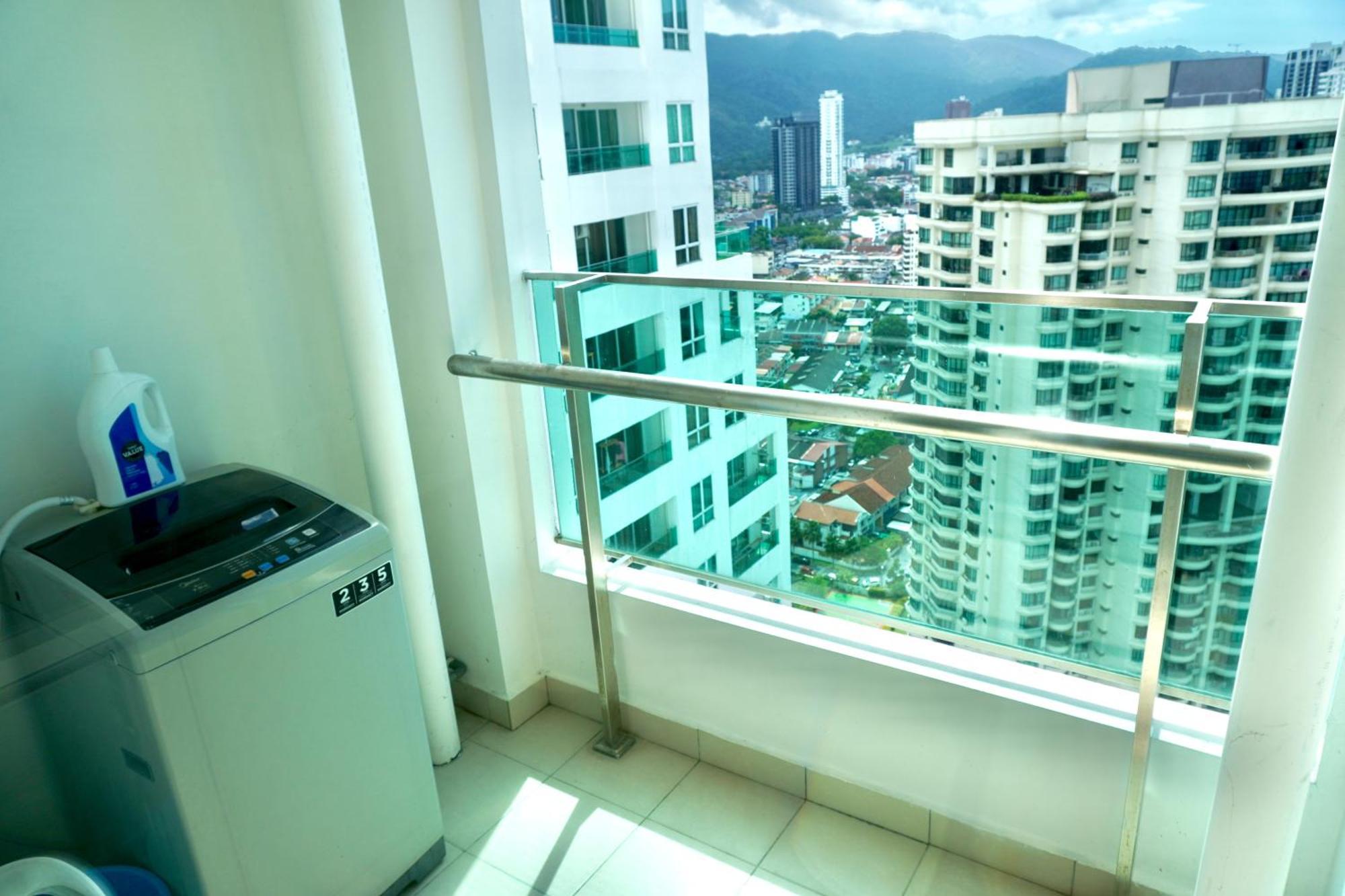 Gurney Drive Mansion One Serviced Apartment Georgetown Bilik gambar