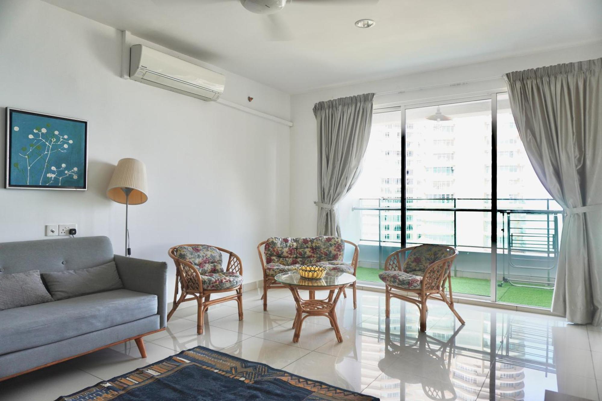 Gurney Drive Mansion One Serviced Apartment Georgetown Bilik gambar